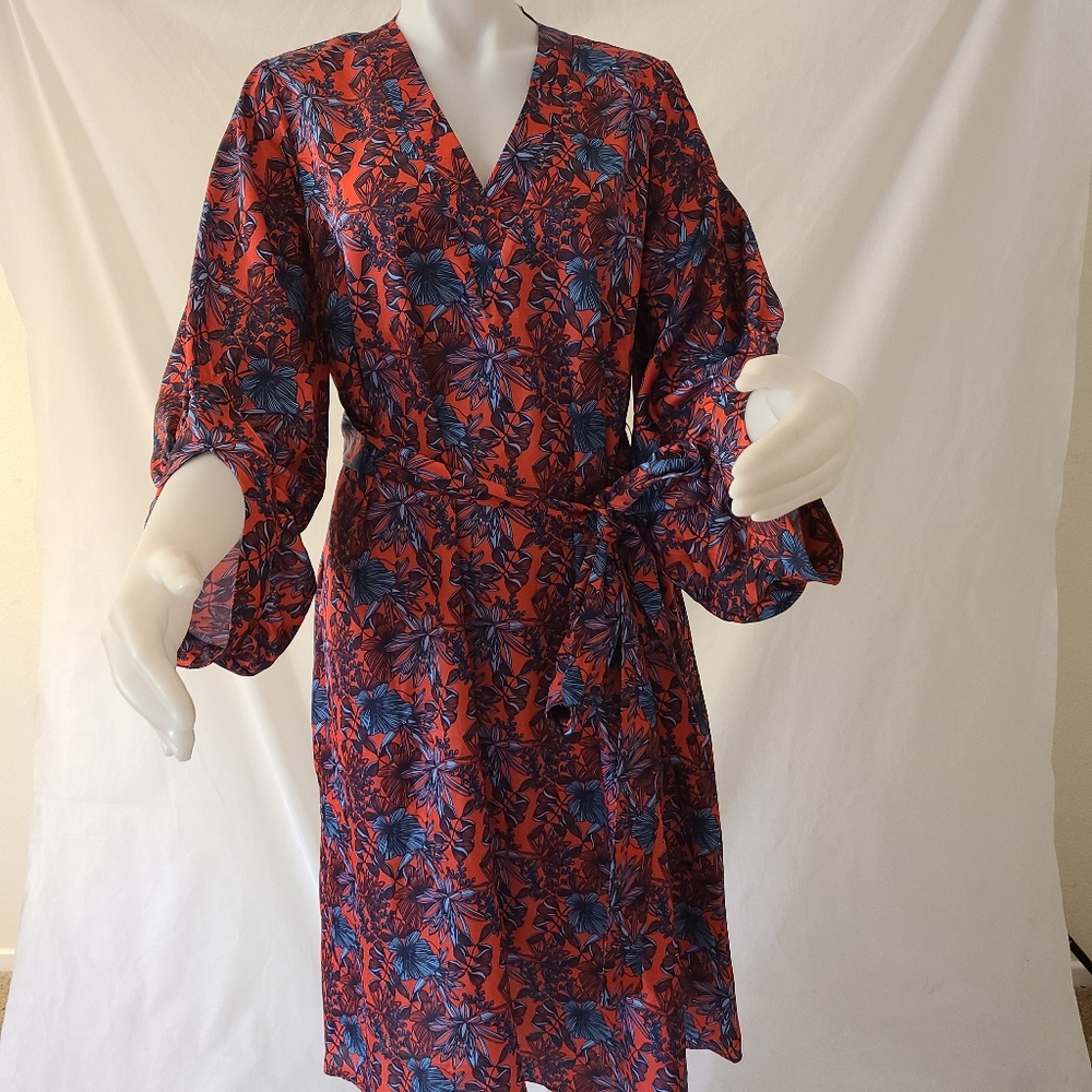 Sachin & Babi Klea Vneck Floral Print Dress